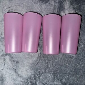 Room Essentials Plastic Tumblers - Set of 4 - Brand New
